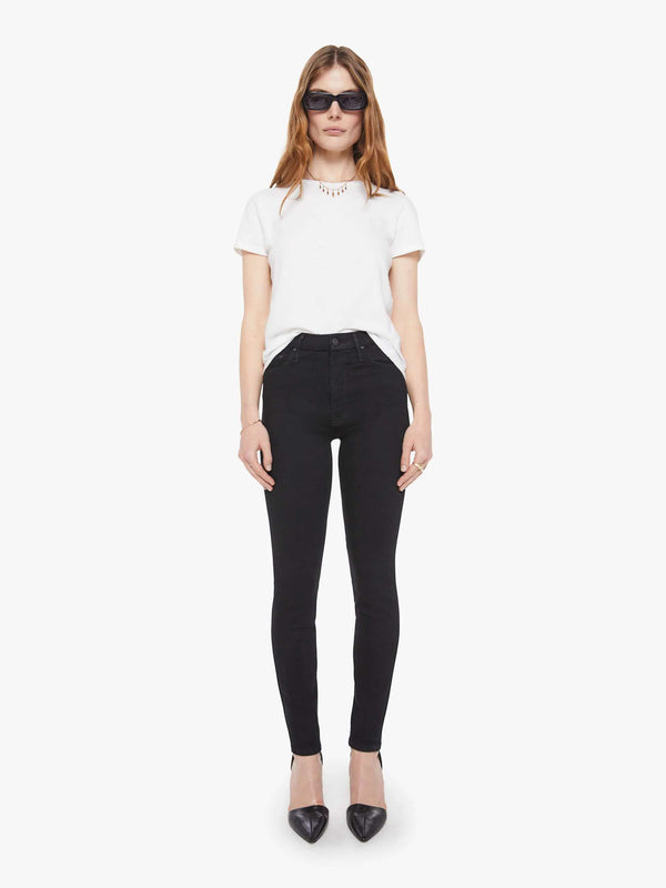 MOTHER JEANS HIGH WAISTED LOOKER JEAN IN NIGHTY NIGHT