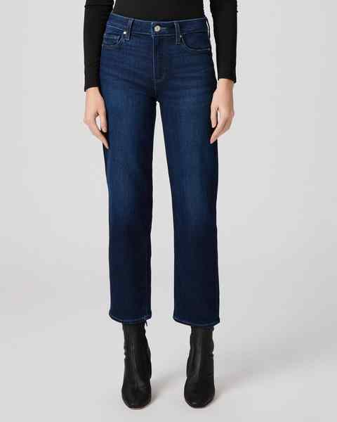 PAIGE DENIM MASON ANKLE STRAIGHT JEAN IN CIRQUE