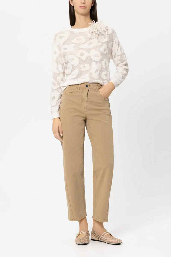 LUISA CERANO LOOSE FIT BARREL TROUSER