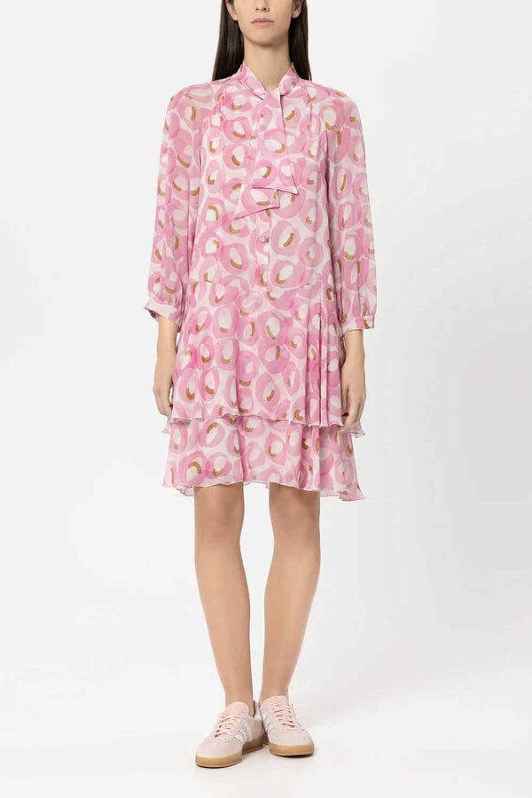 LUISA CERANO BOHO RETRO PRINT DRESS