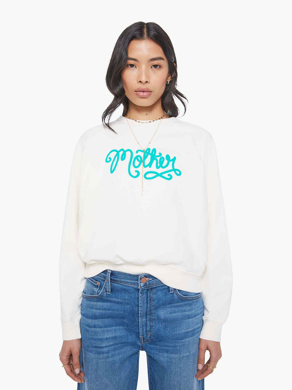 MOTHER JEANS THE CONCERT SWEATER IN MOTHER TWIST