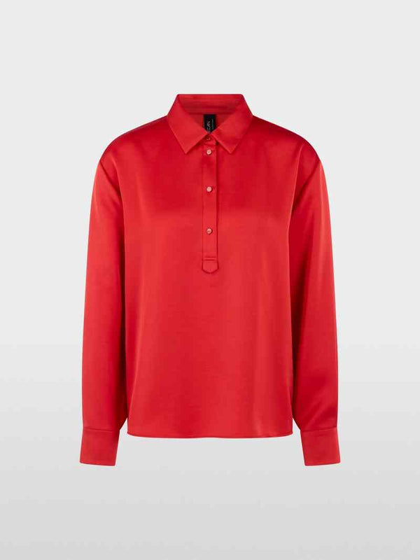 MARC CAIN CLASSIC SATIN BLOUSE
