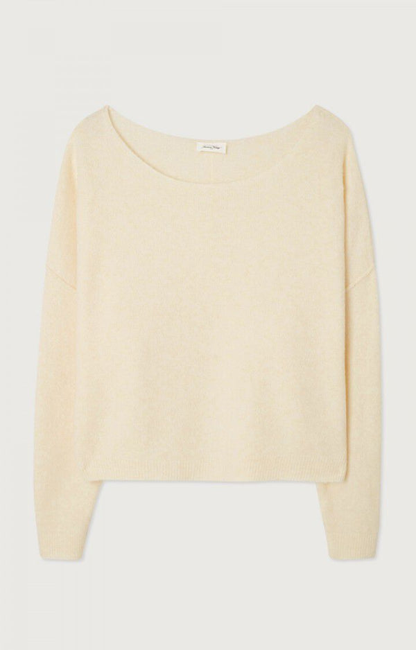 AMERICAN VINTAGE DAMSVILLE BOAT NECK JUMPER