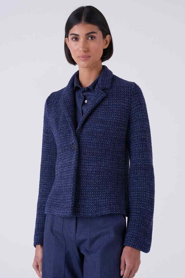 AMINA RUBINACCI TABLET DENIM BLUE JACKET