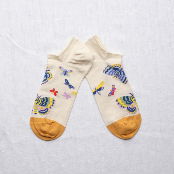 BONNE MAISON BUTTERFLY TRAINER SOCKS