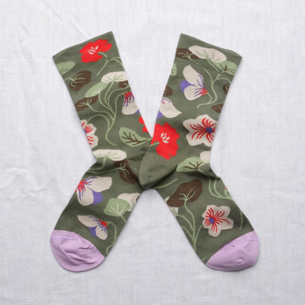 BONNE MAISON FLORAL SOCKS