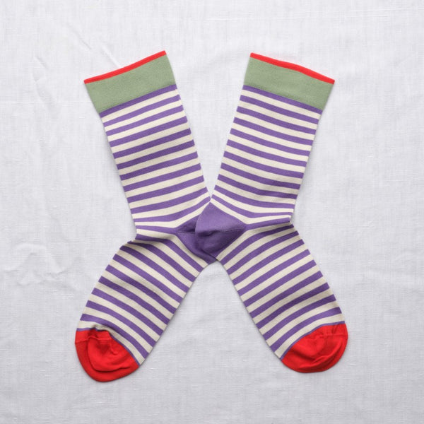BONNE MAISON IRIS STRIPED SOCKS
