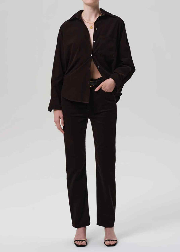 CITIZENS OF HUMANITY BLAINE VINTAGE STRAIGHT CORDS IN BARRISTER