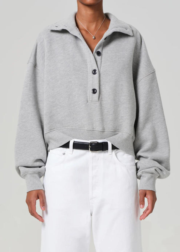 CITIZENS OF HUMANITY MIRELLE FUNNEL NECK SWEATSHIRT
