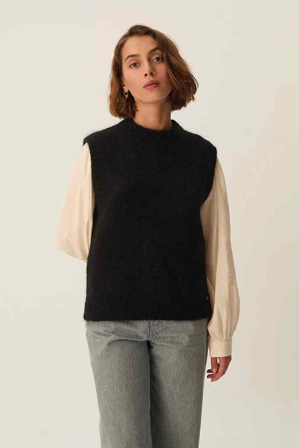 DES PETITS HAUTS ALBERTO SLEEVELESS JUMPER