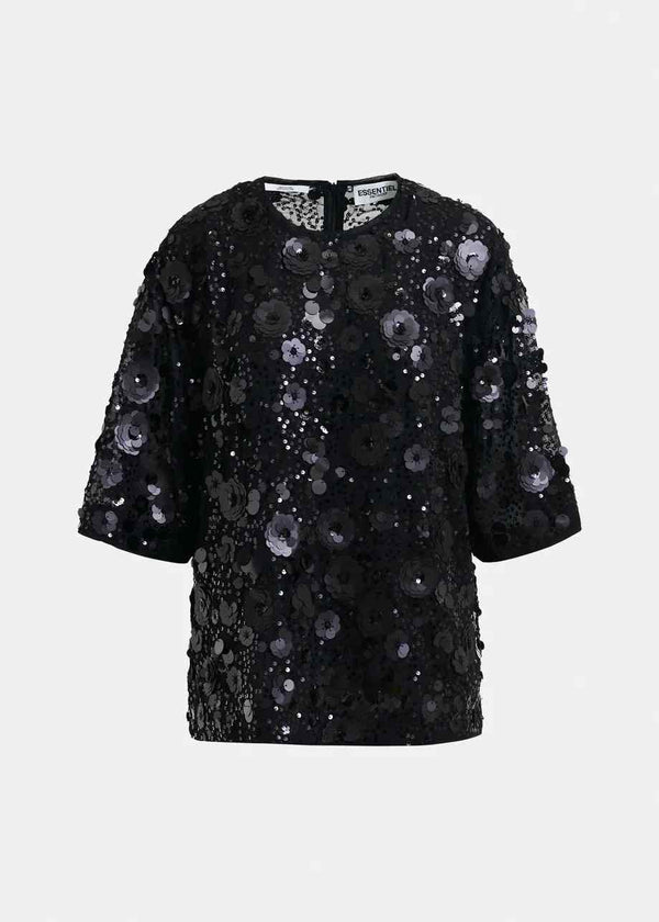 ESSENTIEL ANTWERP ISPARKLE EMBELLISHED TOP