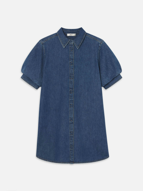 FRAME THE PLAY DENIM DRESS