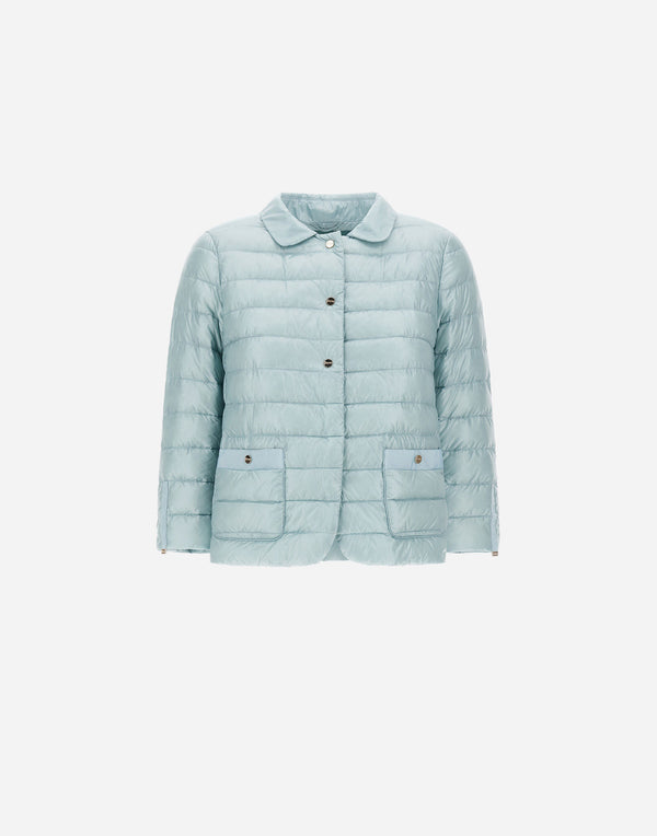 HERNO ULTRALIGHT LIGHT BLUE JACKET
