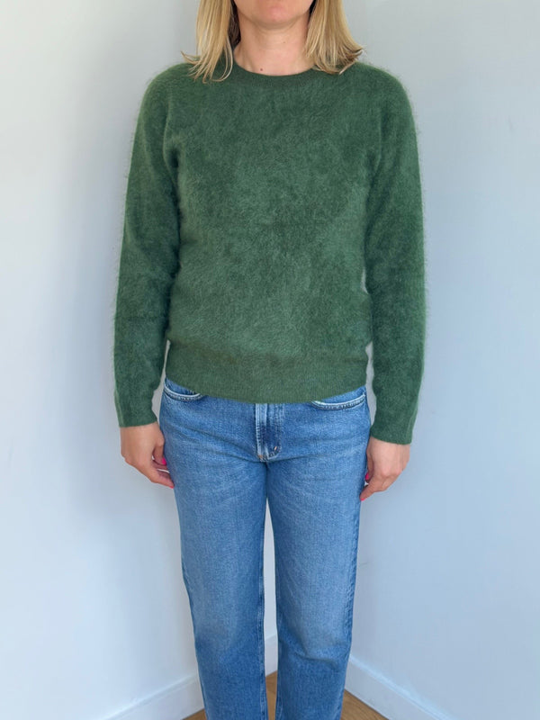JUMPER 1234 BRUSHED CASHMERE CREW JUMPER