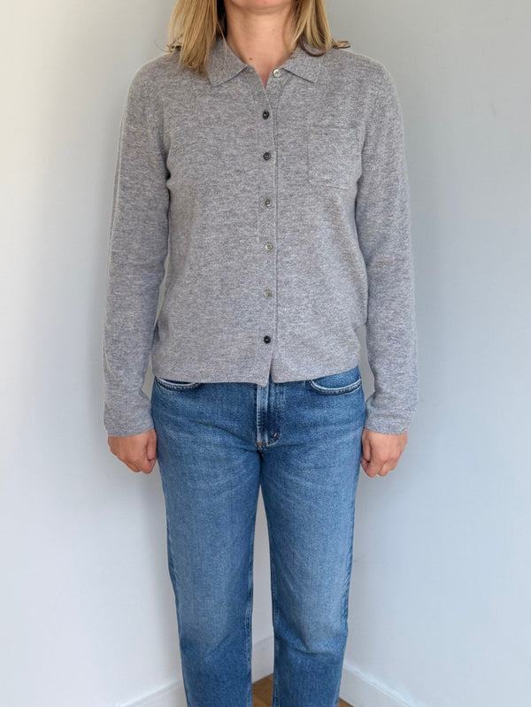 JUMPER 1234 CASHMERE BUTTON UP SHIRT