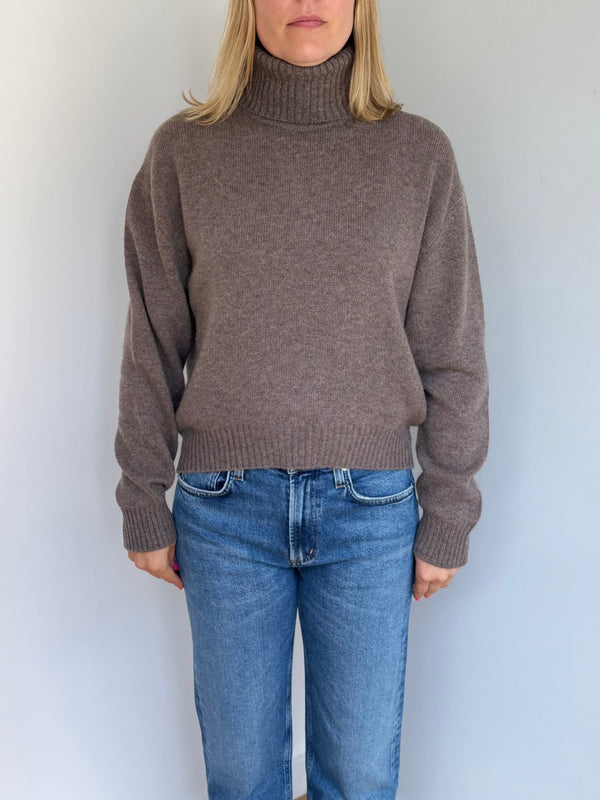 JUMPER 1234 OVERSIZE ROLL COLLAR JUMPER