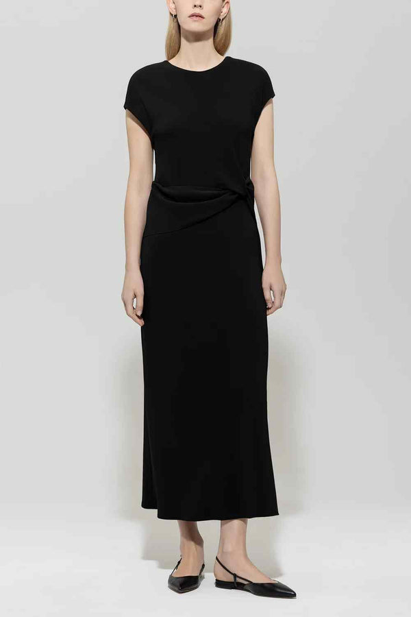 LUISA CERANO DRAPE DETAIL DRESS