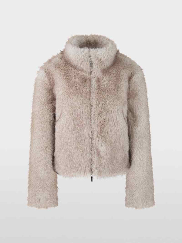 MARC CAIN COSY FAUX FUR JACKET