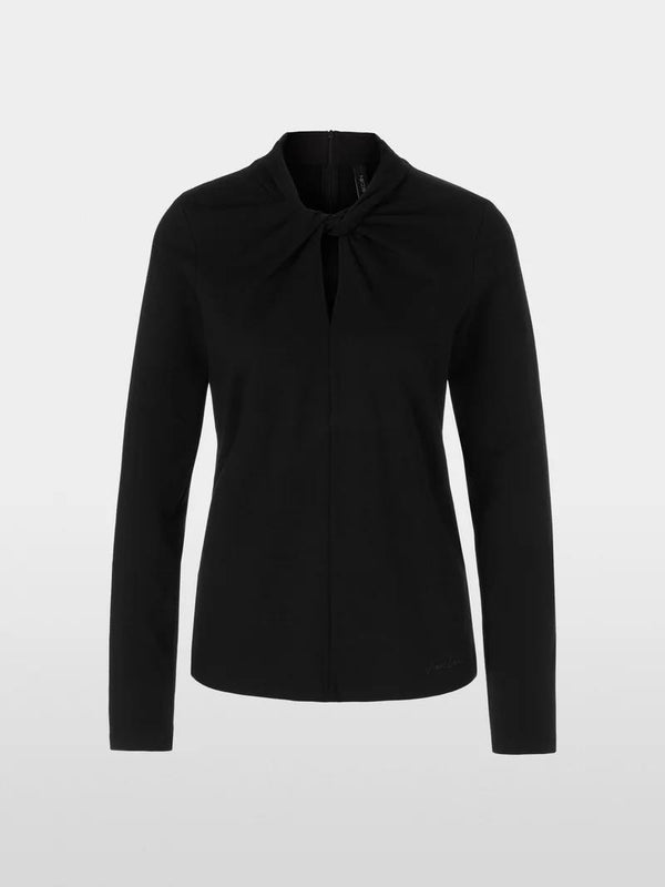 MARC CAIN KNOT NECK BLOUSE