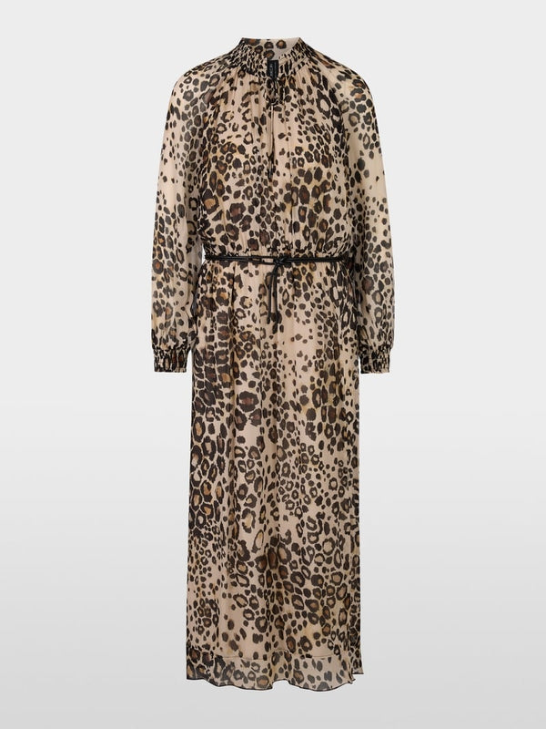 MARC CAIN LEOPARD PRINT MAXI DRESS