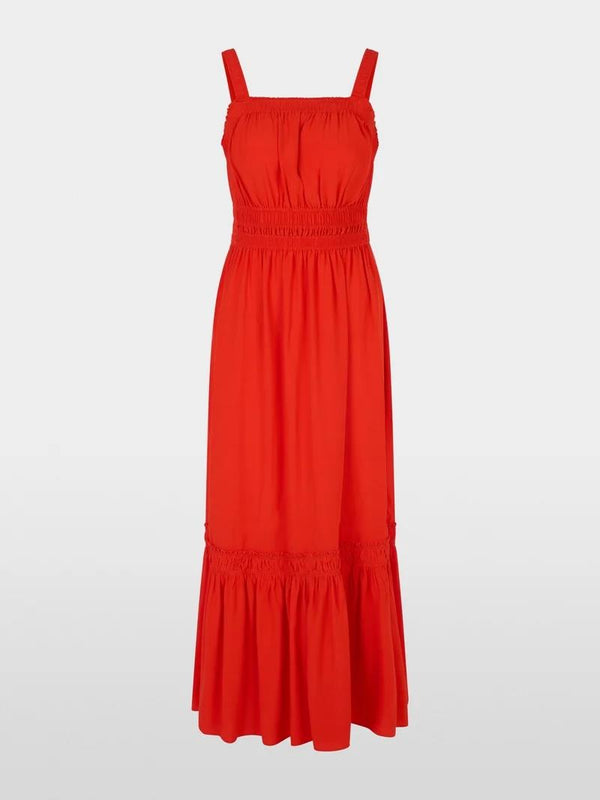 MARC CAIN RED MAXI SUN DRESS
