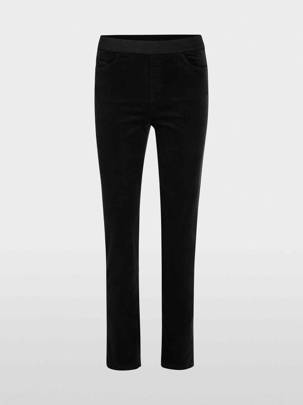MARCCAINSIENASLIPONVELVETTROUSERS_BLACK_1