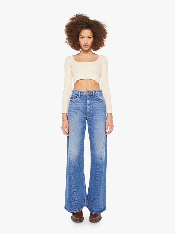 MOTHER JEANS THE LEMON TWIST JEAN IN ROLLING IN THE DOUGH