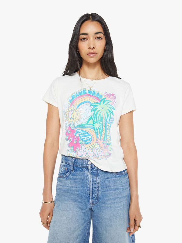 MOTHER JEANS THE LIL SINFUL T-SHIRT IN SO CHILL