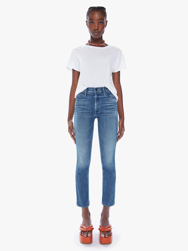 MOTHER JEANS THE MID RISE DAZZLER ANKLE JEAN