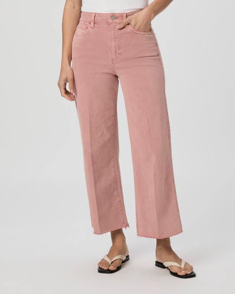 PAIGE DENIM ANESSA WIDE LEG JEAN IN VINTAGE ROSE