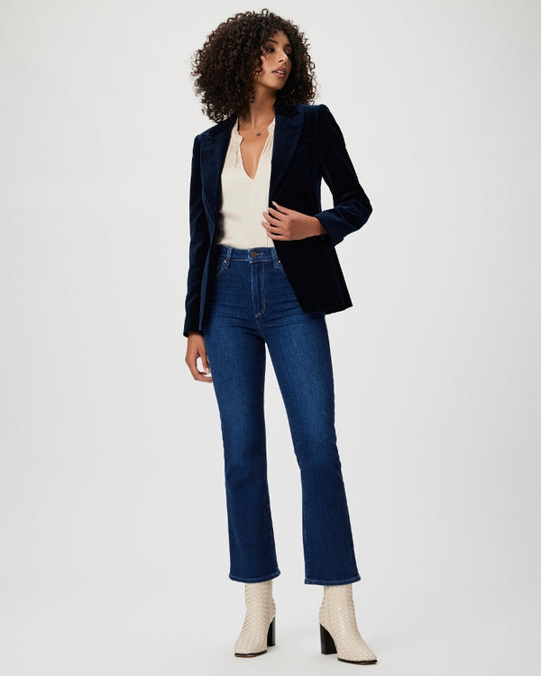 PAIGE DENIM CLAUDINE ANKLE FLARE JEANS IN TIMELESS