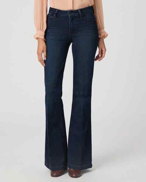 PAIGE DENIM GENEVIEVE 32IN REVERSE SEAMED JEANS