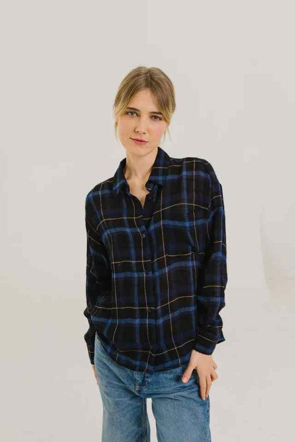 SACRE COEUR ELISA PRESTON CHECK SHIRT