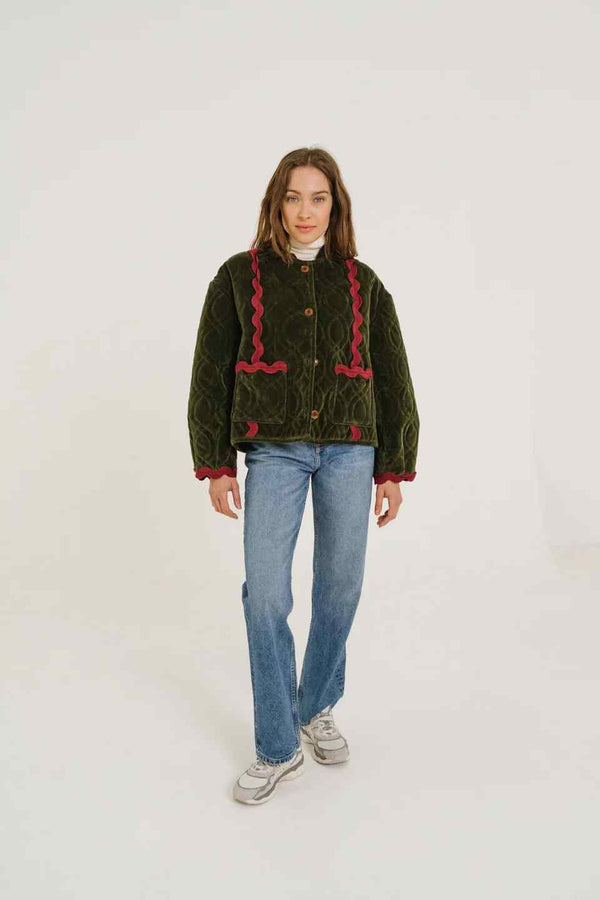 SACRE COEUR JAY ZEPHYR VELVET JACKET