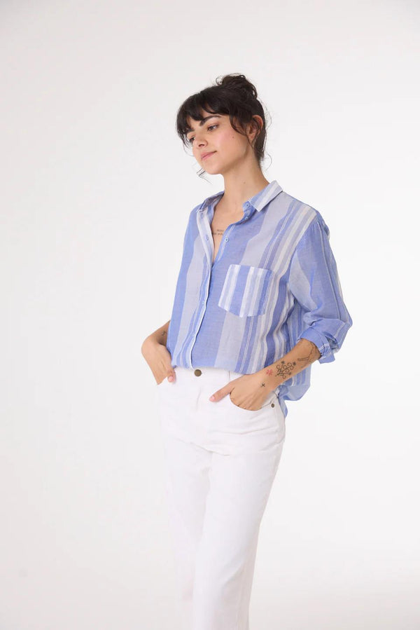 SACRE COEUR MANON MEDI STRIPE SHIRT