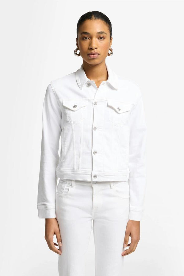 SEVEN FOR MANKIND CLASSIC TRUCKER JACKET IN SOLEIL