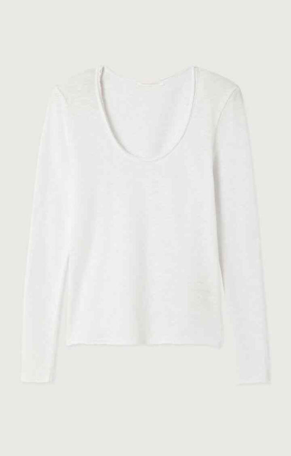 AMERICAN VINTAGE SONOMA SCOOP LONG SLEEVE T-SHIRT