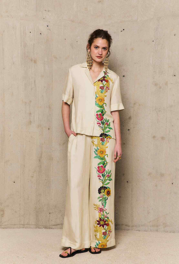 STELLA FOREST DINA FLORAL SHIRT
