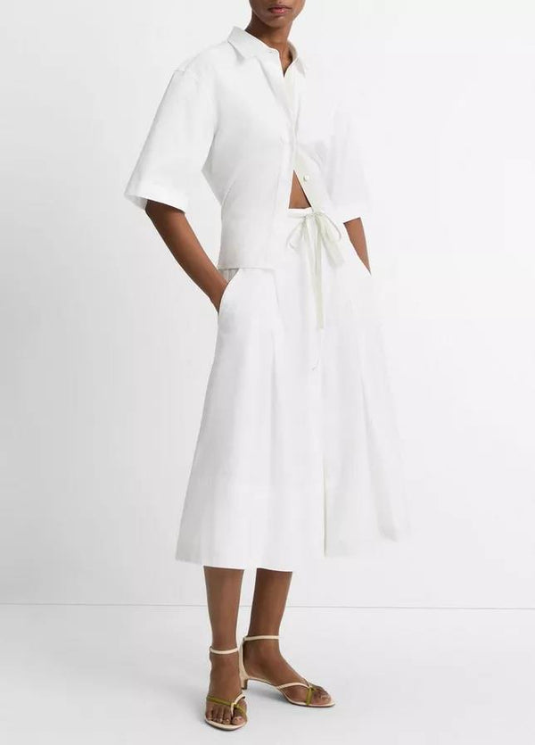 VINCE CANVAS FULL SKIRT
