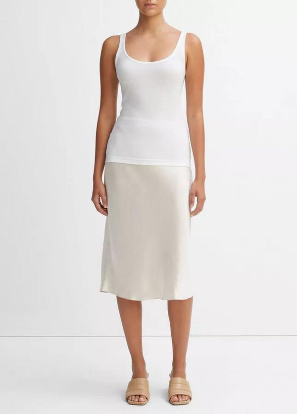 VINCE SCOOP NECK TANK
