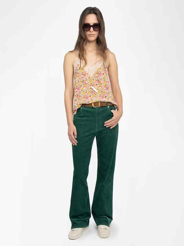 ZADIG & VOLTAIRE CHRISTY CAMISOLE TOP