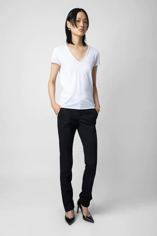 ZADIG & VOLTAIRE STORY FISHNET T-SHIRT