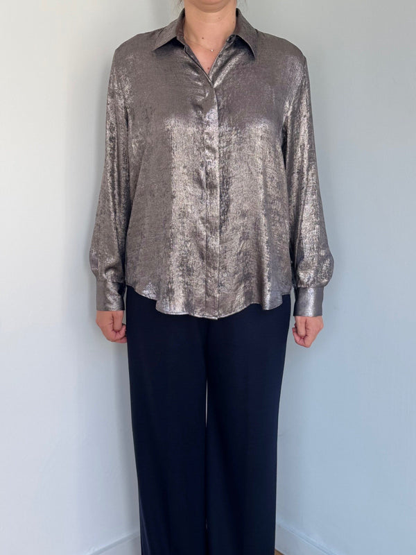 ZANETTI 1965 METALLIC SHIRT